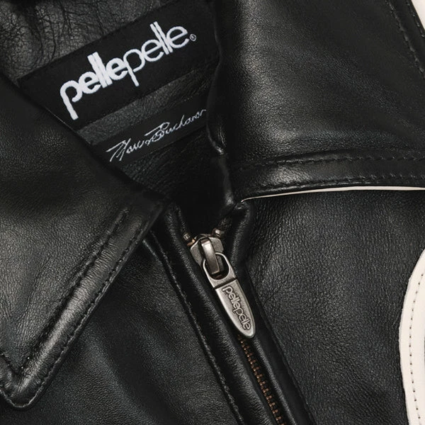 PELLE PELLE BLACK LEATHER JACKET WONDERFUL view 3