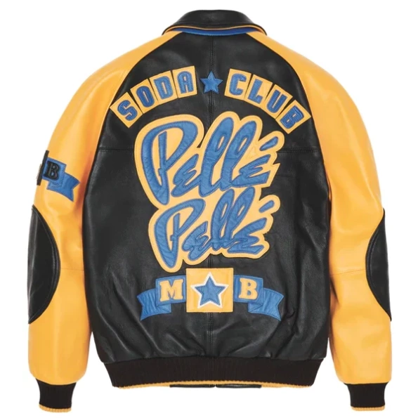 PELLE PELLE SODA CLUB BLACK LEATHER JACKET view 2