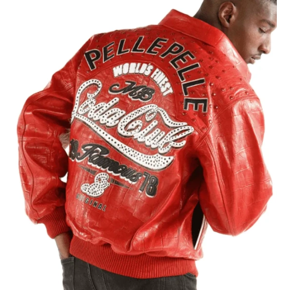 PELLE PELLE SODA CLUB RED LEATHER JACKET view 2
