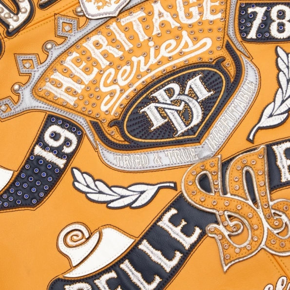 Pelle Pelle Heritage Series Yellow Jacket | Leather Jacket view 3