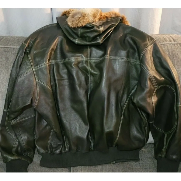 PELLE PELLE GOLDEN HOODED FUR JACKET view 2