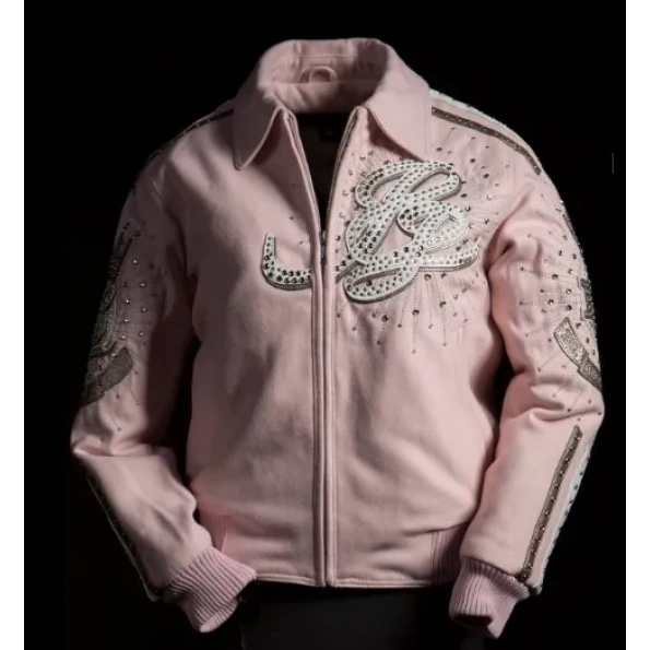 Pelle Pelle 35th Anniversary Pink Wool Jacket view 2