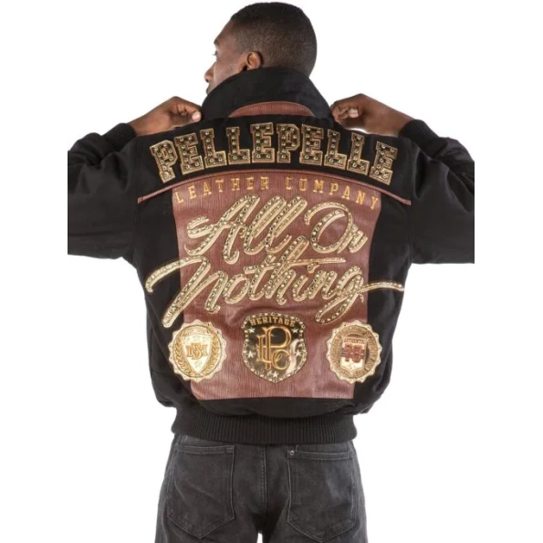 PELLE PELLE ALL OR NOTHING BLACK JACKET view 2