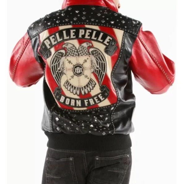 Pelle Pelle Studded Born Free Leather Jacket view 2
