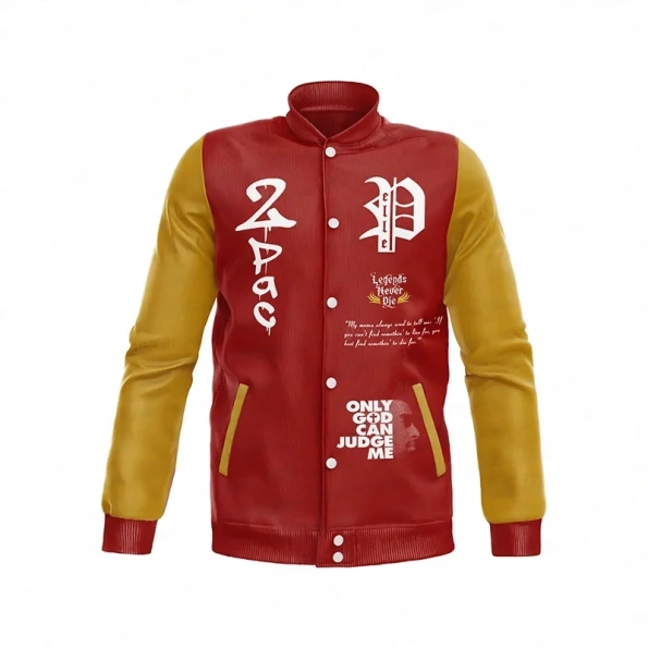 Pelle Pelle Legends Never Die Red Leather Jacket