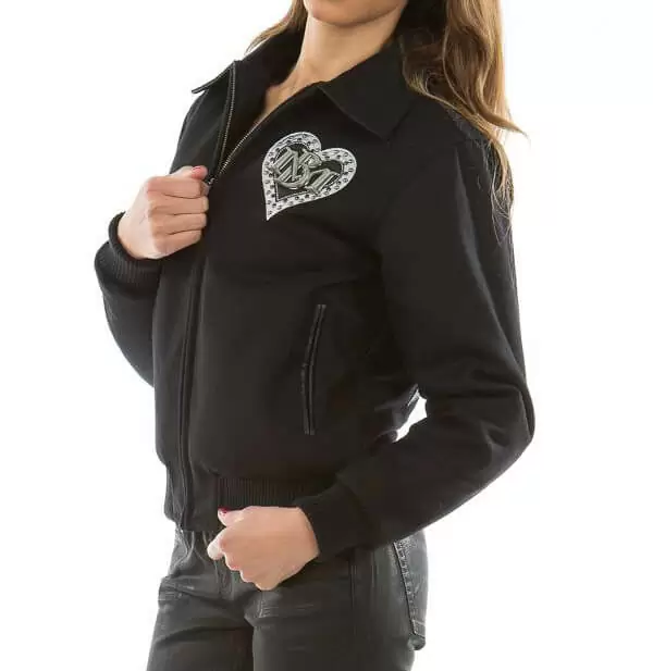 Pelle Pelle Heartbreaker Black Wool Jacket | Women Jacket