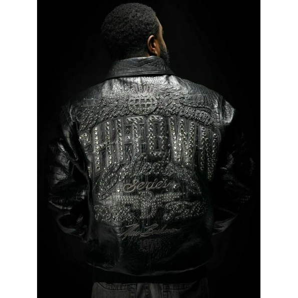 PELLE PELLE CHITOWN BLACK LEATHER JACKET view 2
