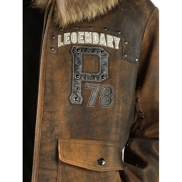PELLE PELLE LEGENDARY BROWN LEATHER JACKET view 3