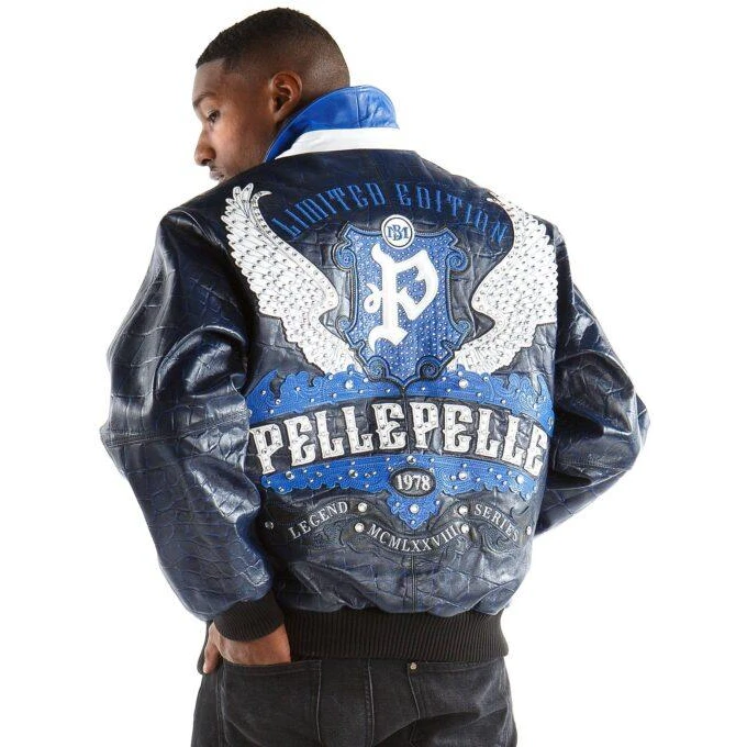 Pelle Pelle Legend Series MB Blue Jacket | Leather Jacket view 2