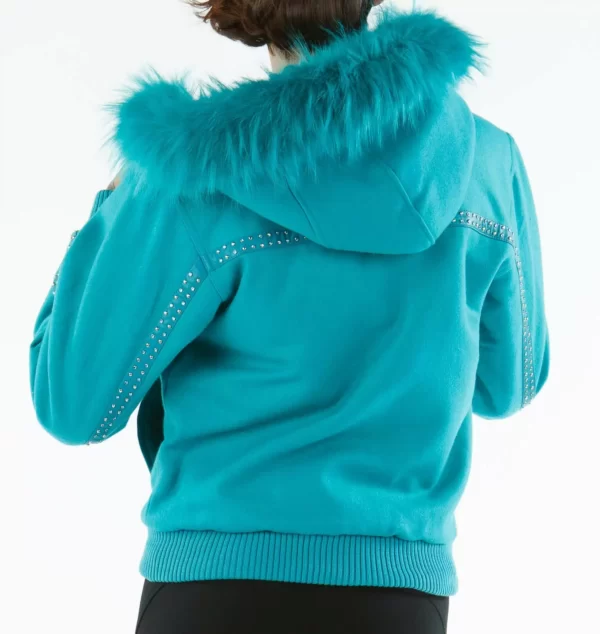Light Blue Pelle Pelle Hood Jacket view 2