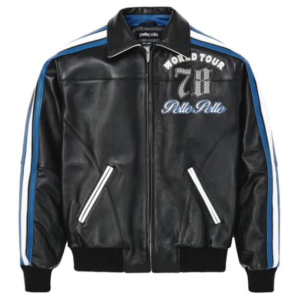 PELLE PELLE WORLD BLACK JACKET ATTRACTIVE