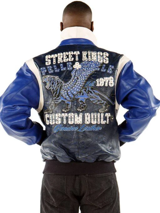 Pelle Pelle Navy Blue Street Kings 1978 Jacket view 2