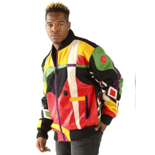 PELLE PELLE BOMBER MULTICOLOR JACKET view 2