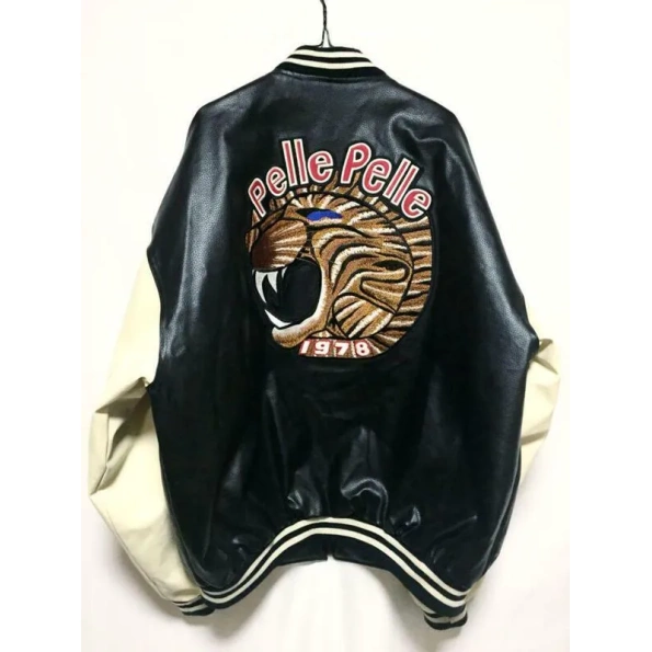 PELLE PELLE 1978 BLACK LEATHER JACKET view 2