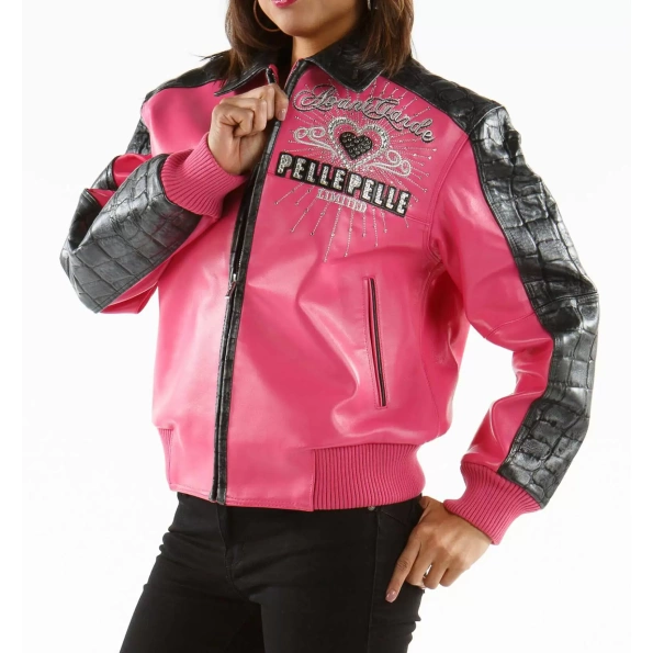 Pelle Pelle Avant Garde Pink Strong Jacket view 2