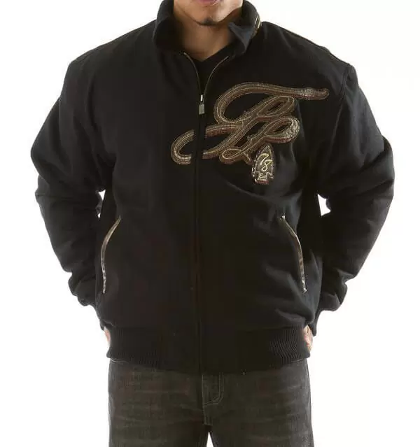 Bold Pelle Pelle Black Badged Royal Blazer Jacket view 2