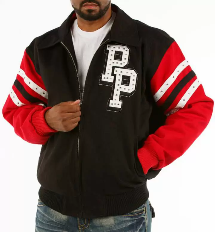 Bold Pelle Pelle Black Chicago City Wool Jacket view 2
