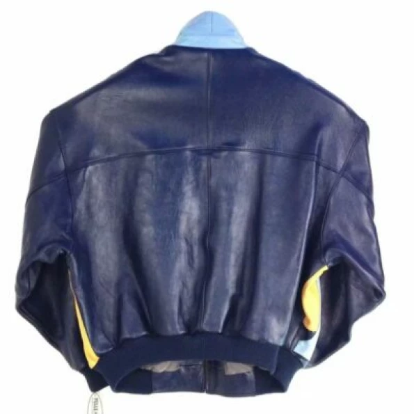 PELLE PELLE BOMBER BLUE JACKET SUPERB view 2