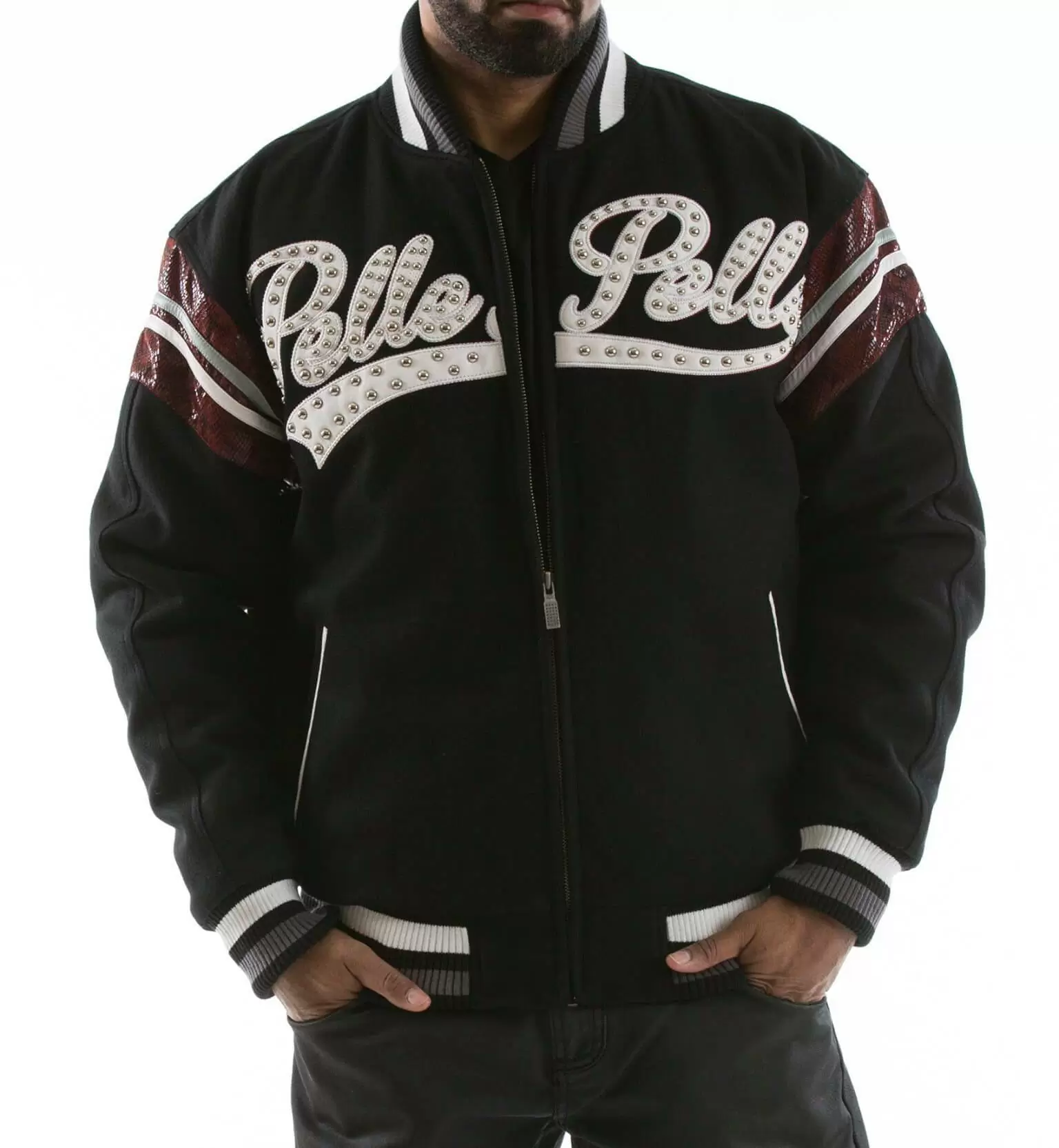 Amazing Vintage Pelle Pelle Wool Jacket