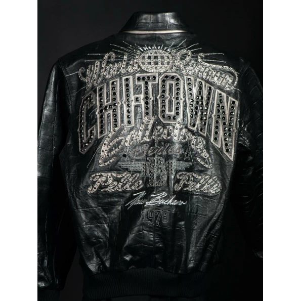 PELLE PELLE CHITOWN BLACK LEATHER JACKET view 3