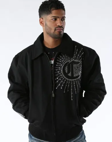 Bold Pelle Pelle Chicago Wool Black Jacket