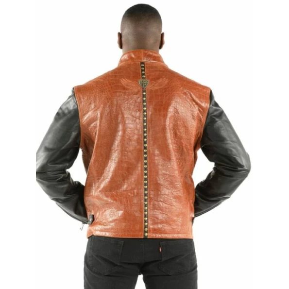 PELLE PELLE BIKER BROWN JACKET BEAUTIFUL view 2