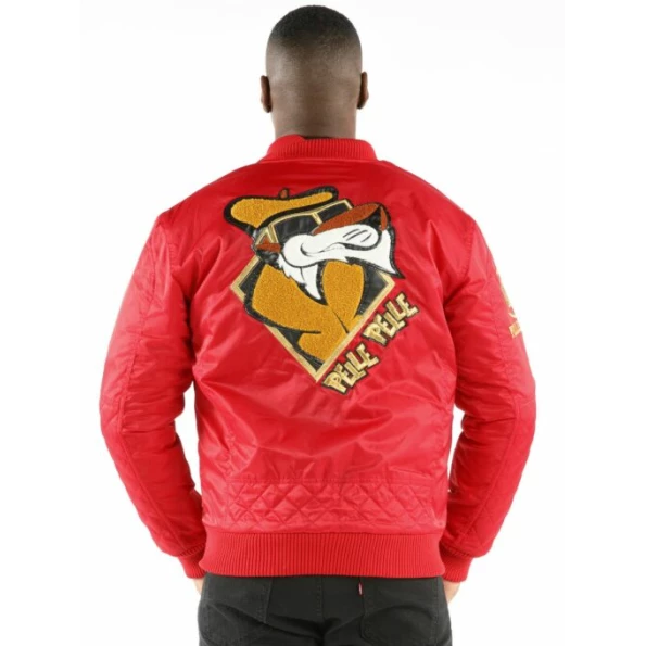 PELLE PELLE RED JACKET IMPRESSIVE view 3