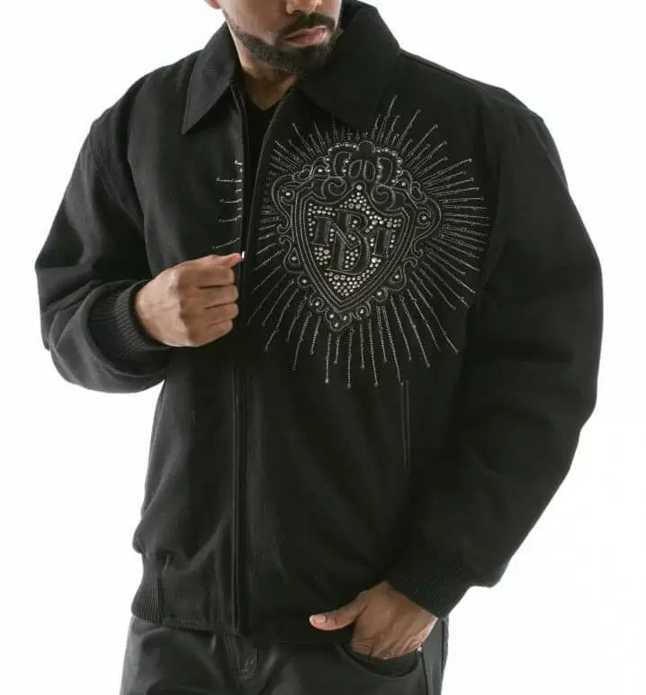 Bold Pelle Pelle Diamonds Black King Jacket view 2
