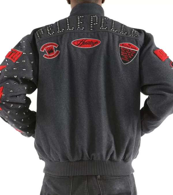 Gray Pelle Pelle Deadly Beat Jacket view 2