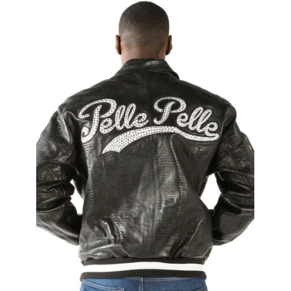 PELLE PELLE 78 BLACK LEATHER JACKET view 2