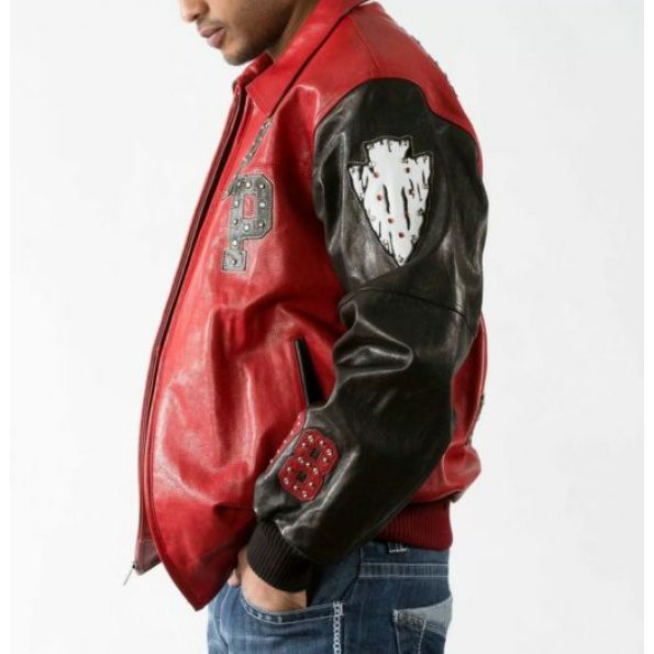 Pelle Pelle Red Chief Keef Leather Jacket view 2