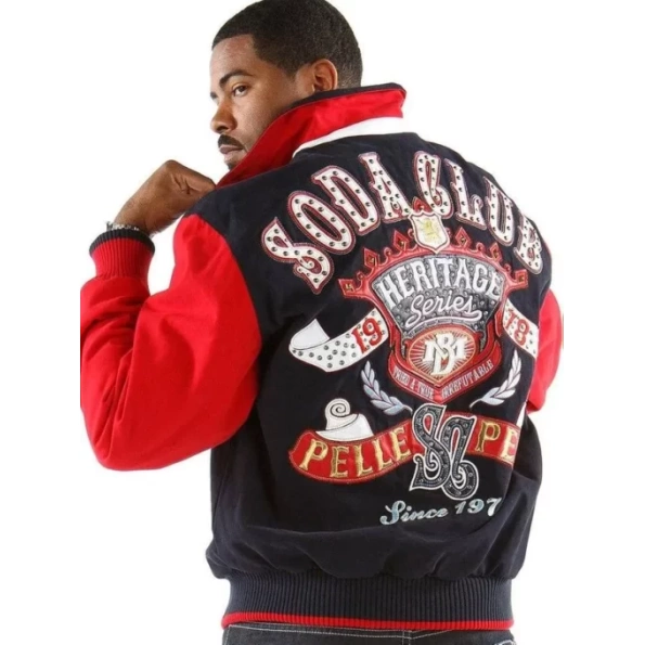 PELLE PELLE HERITAGE RED WOOL JACKET view 2