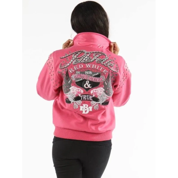 PELLE PELLE TRUE PINK WOOL JACKET view 2
