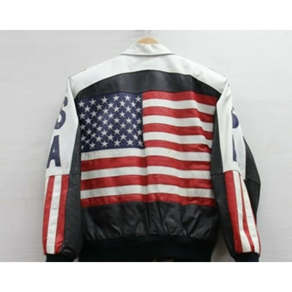 PELLE PELLE USA BOMBER JACKET