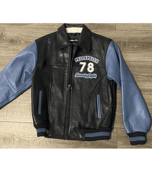 Pelle Pelle Throwback Leather Jacket | Varsity Jacket view 2