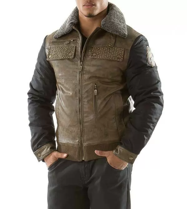 Bold Pelle Pelle Olive Blazer Royal Jacket view 2