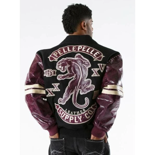 PELLE PELLE PANTHER PLUM JACKET