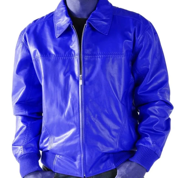 PELLE PELLE BLUE STITCH JACKET