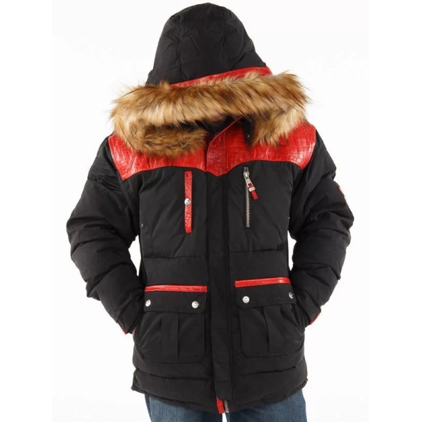 PELLE PELLE RED PINNACLE COAT