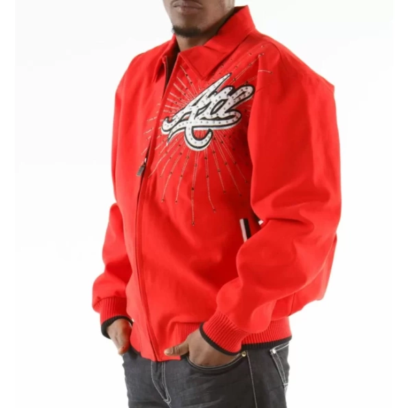 Pelle Pelle Atlanta Cut Red Jacket view 2
