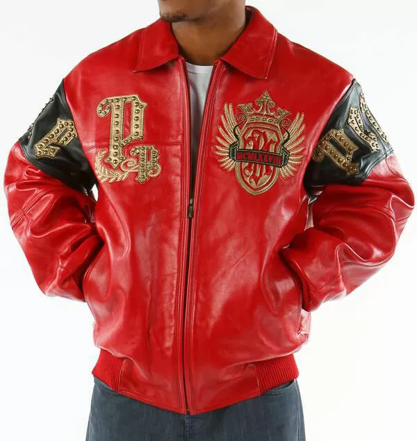 Bold Pelle Pelle Red Empire Victory Jacket view 2