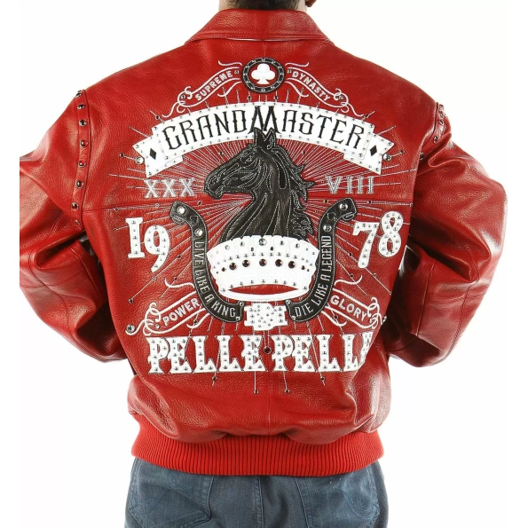 PELLE PELLE RED LEATHER JACKET