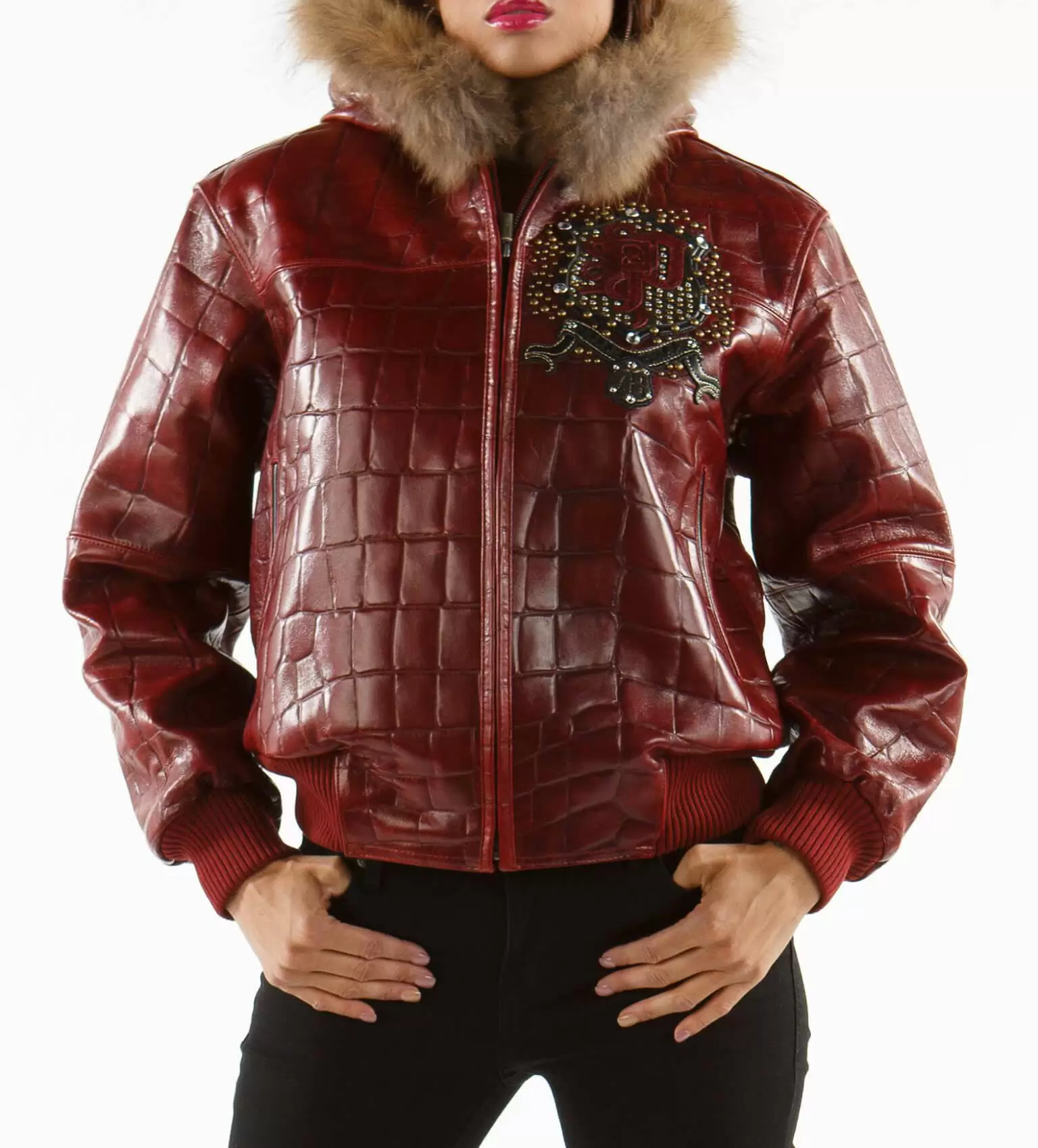 Bold Pelle Pelle Red Legendary Jacket view 2
