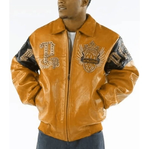 Pelle Pelle Empire Mustard Leather Jacket view 2