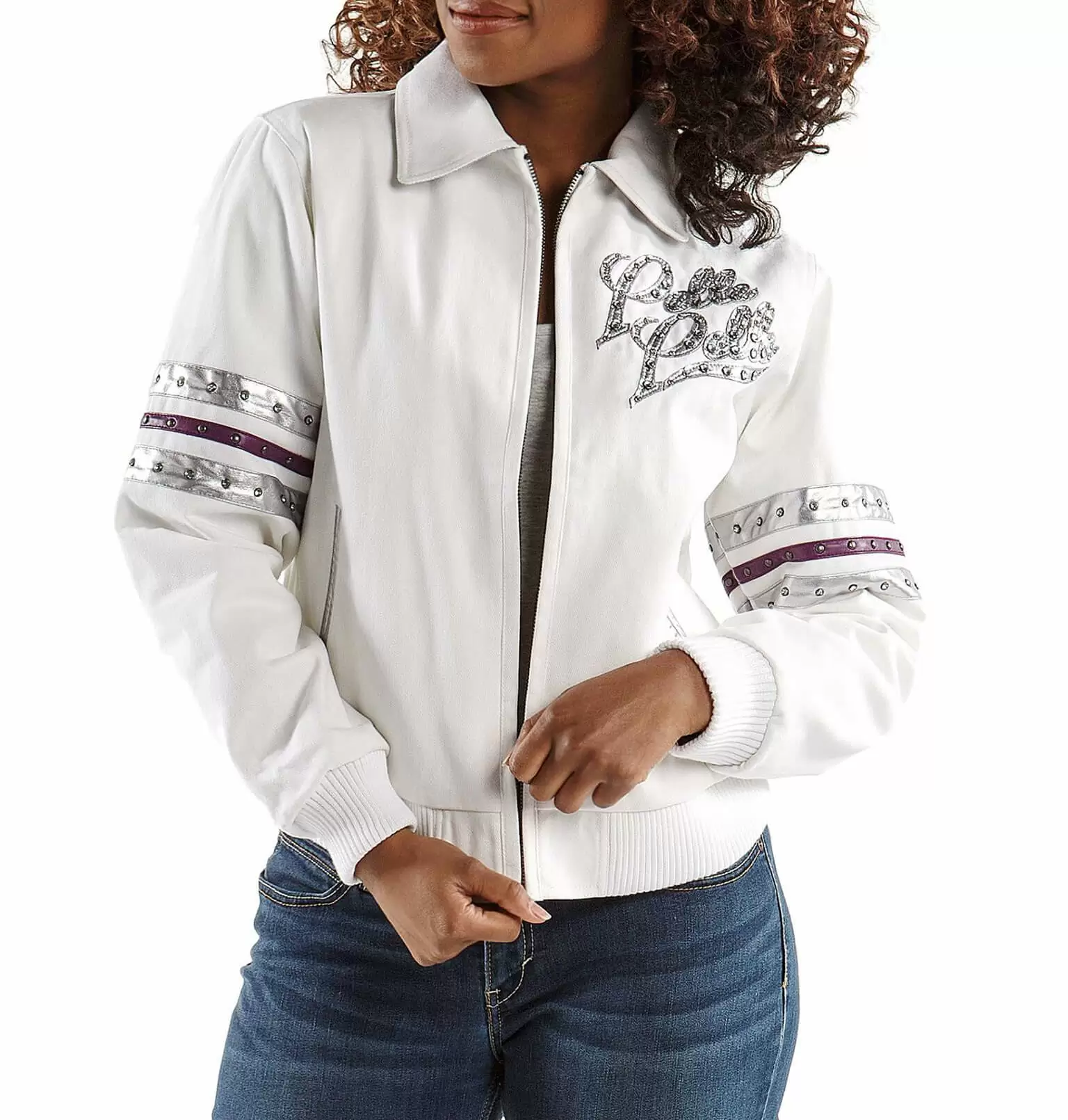 Exclusive Pelle Pelle White Jacket view 2