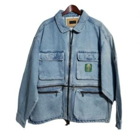 PELLE PELLE DENIM LIGHT BLUE JACKET