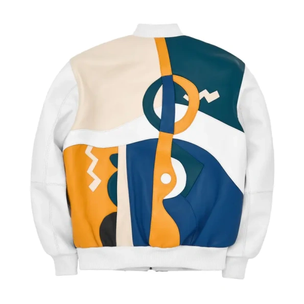 Pelle Pelle White Picasso Leather Jacket view 2