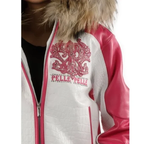 Pelle Pelle Forever Fearless Women Jacket | Fur Hood Jacket view 3