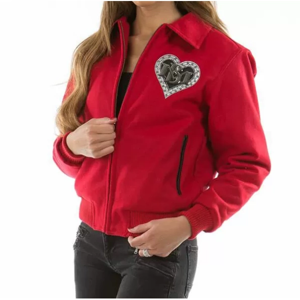 Pelle Pelle Red Heart Wool Jacket view 2