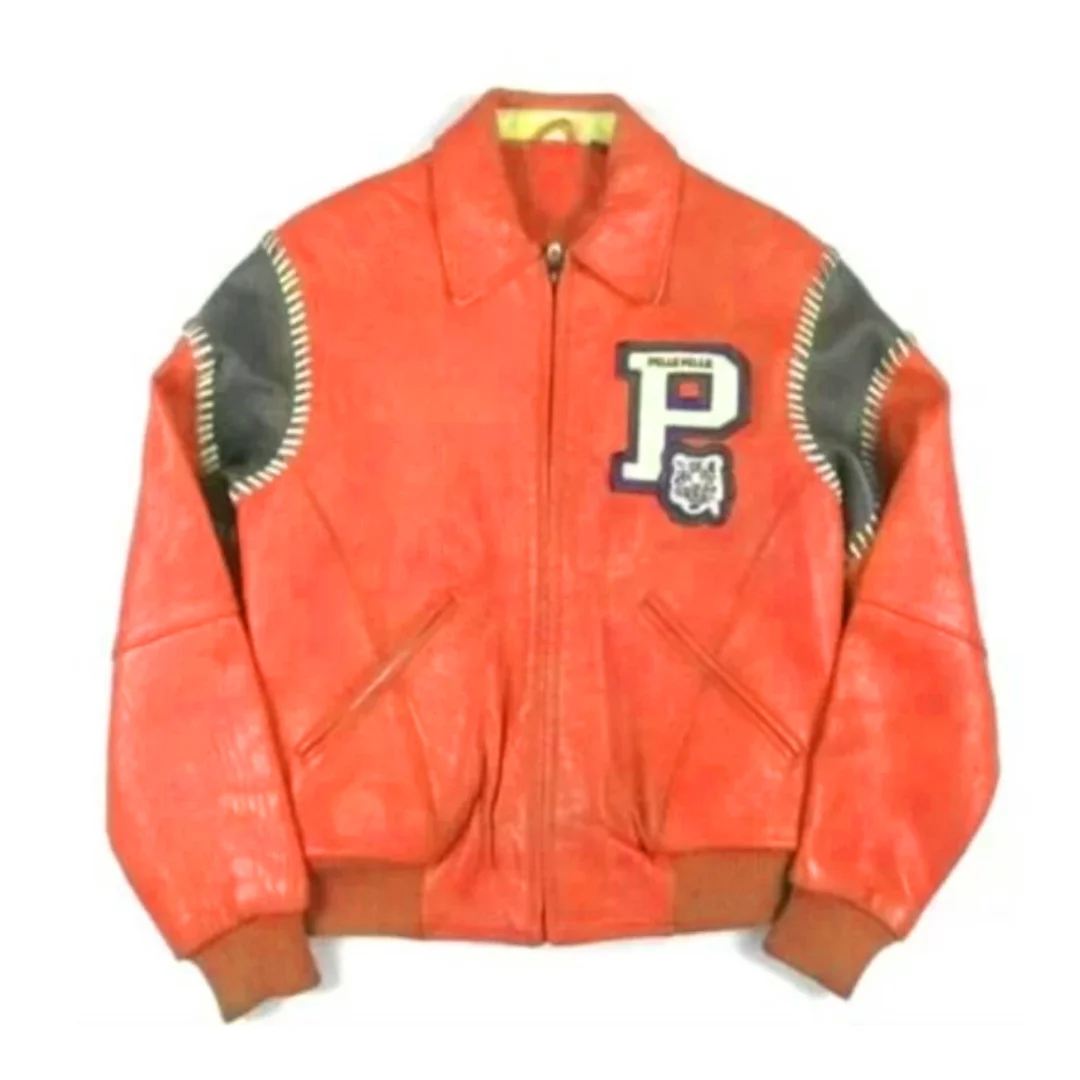 Pelle Pelle Orange 1978 Leather Jacket view 2